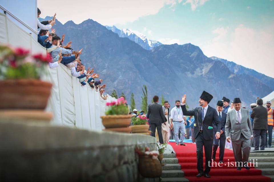 The Aga Khan in the Mountains
