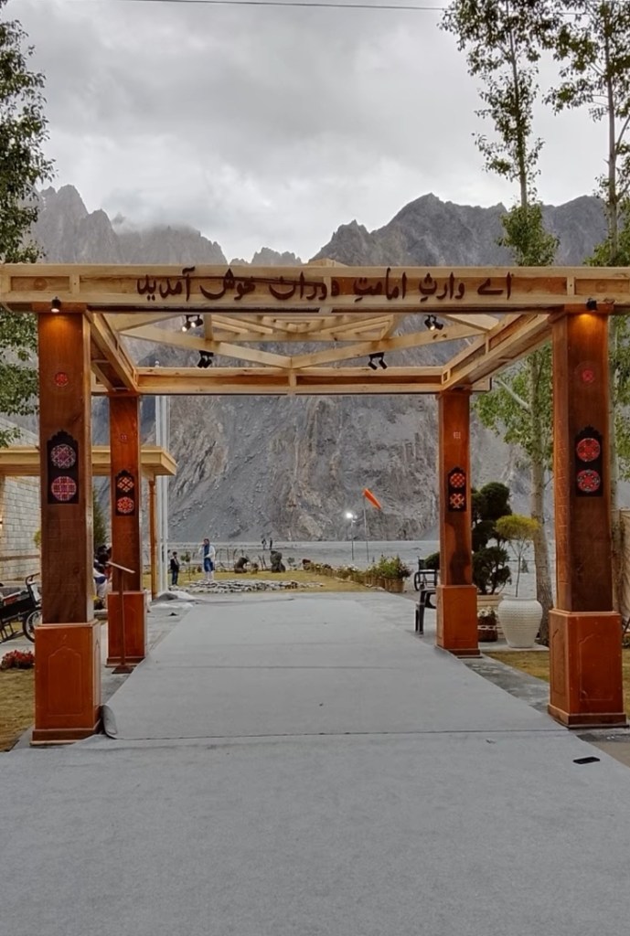 The Aga Khan in the mountains