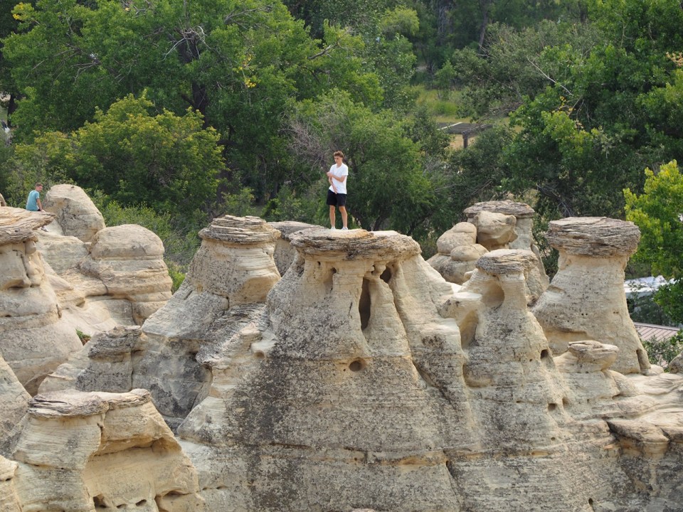 Hoodoos Writing-on-Stone