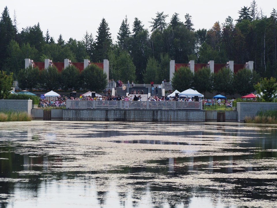Cala Pond, Aga Khan Garden, Alegria Pathways Latin American Festival