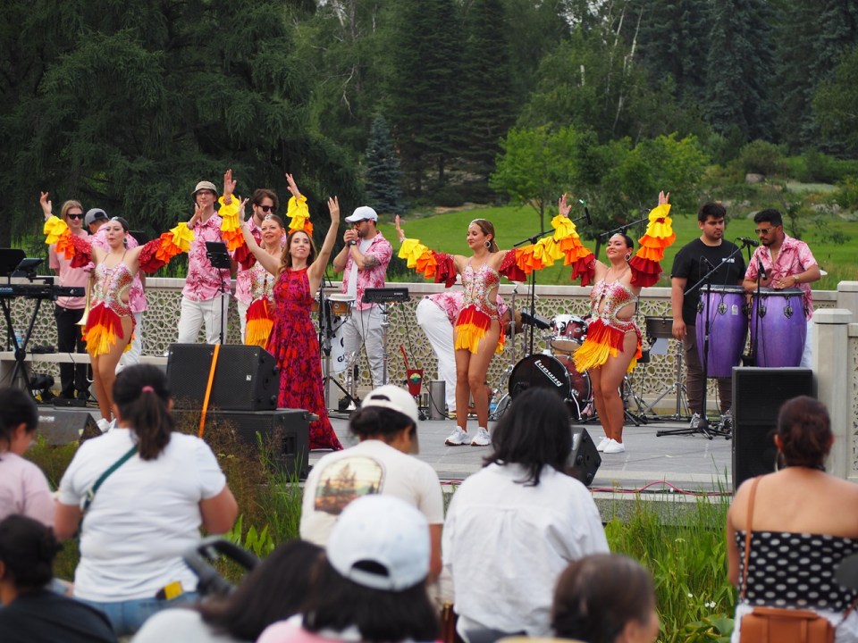 Elegria a celebration of Latin American Cultures celebration at the U of A Botanic Garden Edmonton